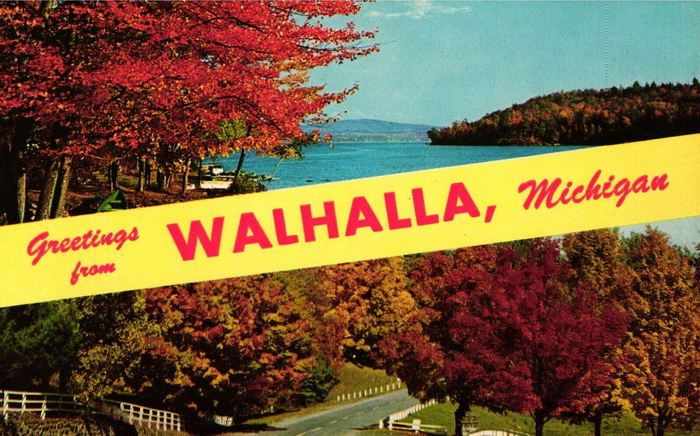 Walhalla - 1963 Postcard